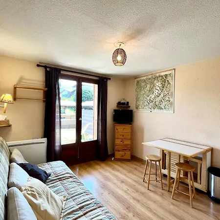 Charming T2 With Mont Blanc View And Terrace Apartment Demi-Quartier
