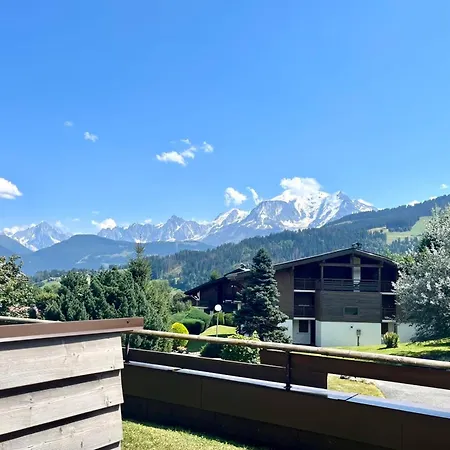 Charming T2 With Mont Blanc View And Terrace Demi-Quartier