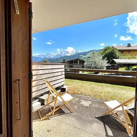 Charming T2 With Mont Blanc View And Terrace Appartamento
